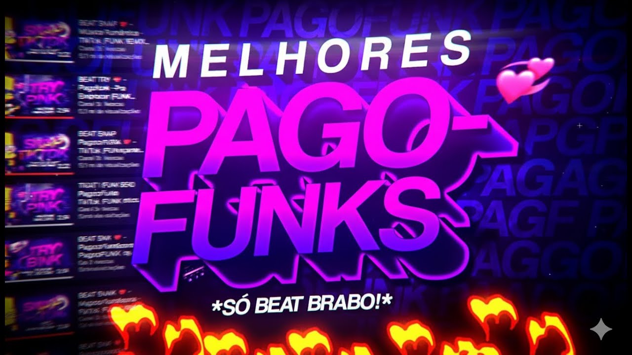 OS MELHORES PAGOFUNKS 🔥 - Só As Brabas -  Cavaquinho Embrazante (Impossível Não Dançar!!)