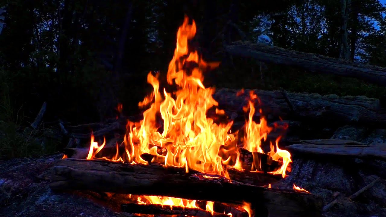 Fire Sounds NO MUSIC/2 hours/ Studying or Relaxation/Relaxation Video/ Stress Relief/ Meditation