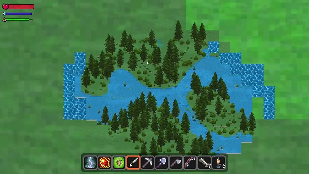 [Gameplay] Finding & Exploring Dungeons - Pixplorer Demo