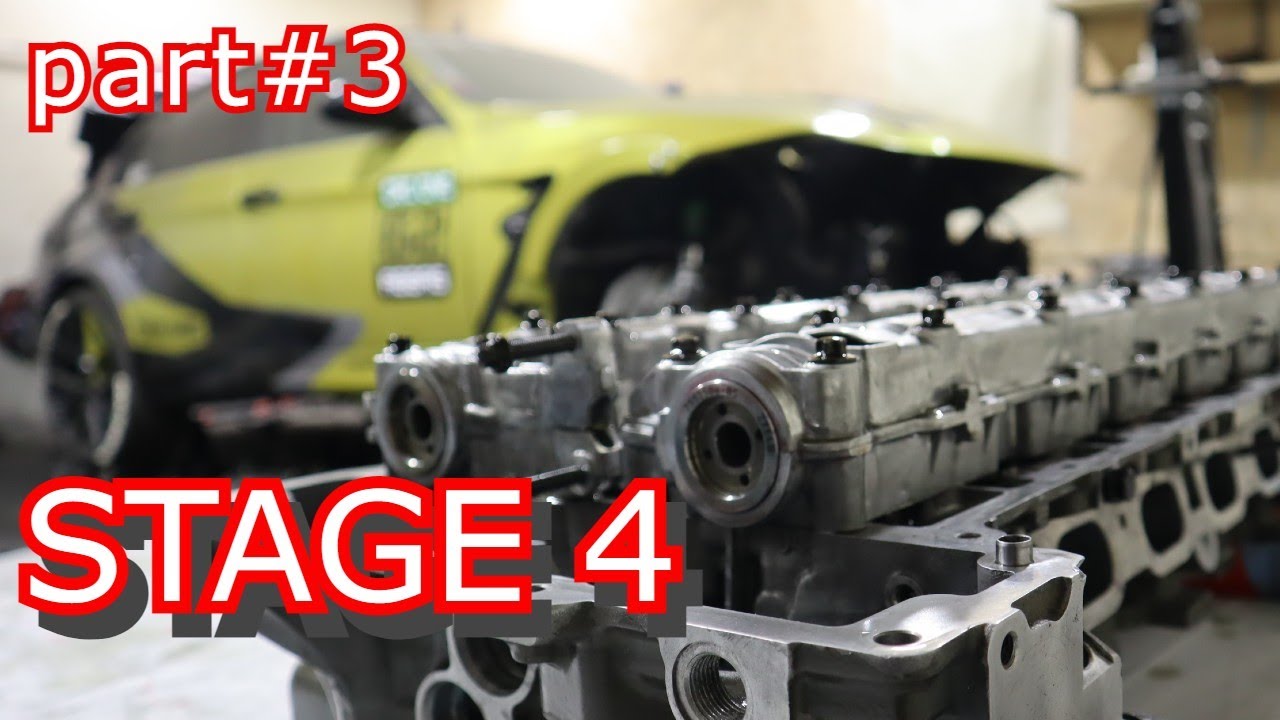 stage 4 motor yapmak part#3 üst kapak neredeyse hazır. bmw 335i n54 crcone