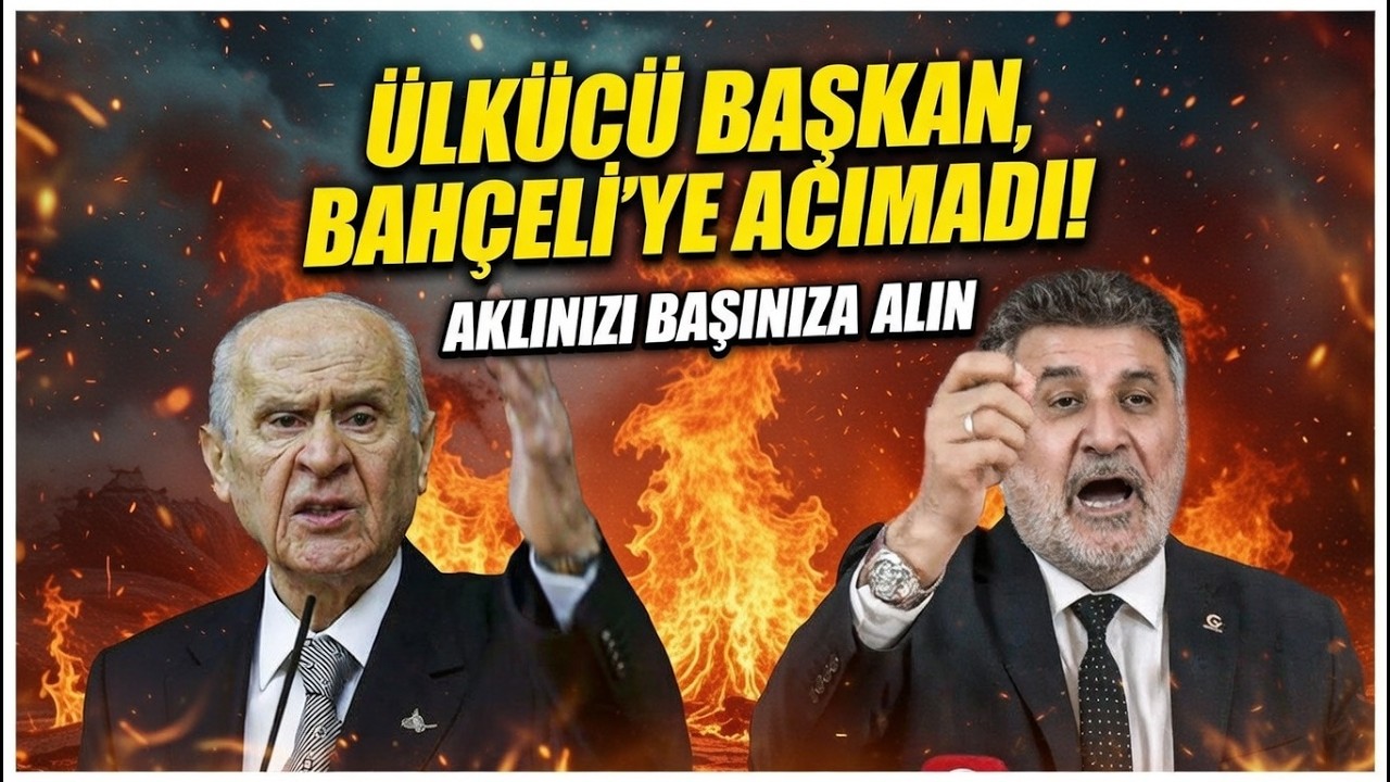 Ülkücü Başkan, Devlet Bahçeli'ye acımadı! 