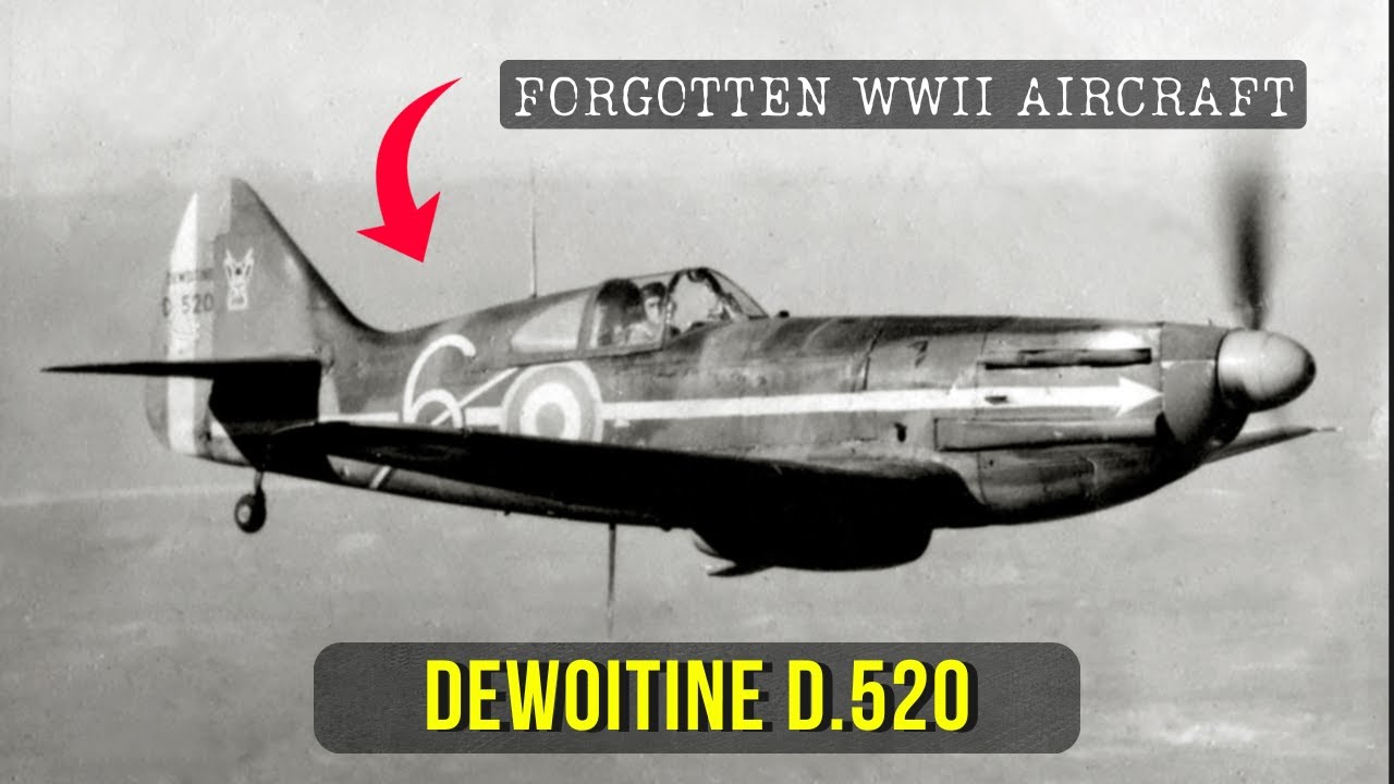 Dewoitine D.520: The Unsung Hero of France’s World War II Air Force