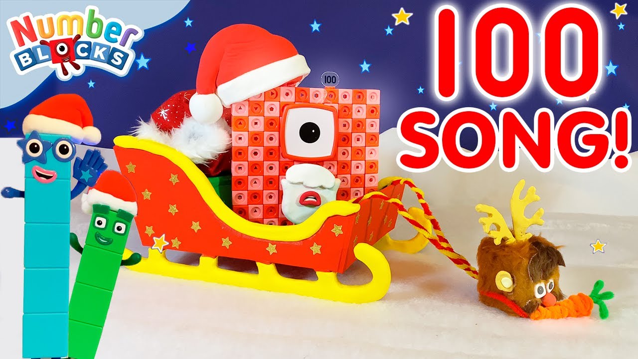 🎅 Stop That Sleigh! 🛷 A Numberblocks Christmas Song  | Christmas Sing-Along Toy Play | Numberblocks