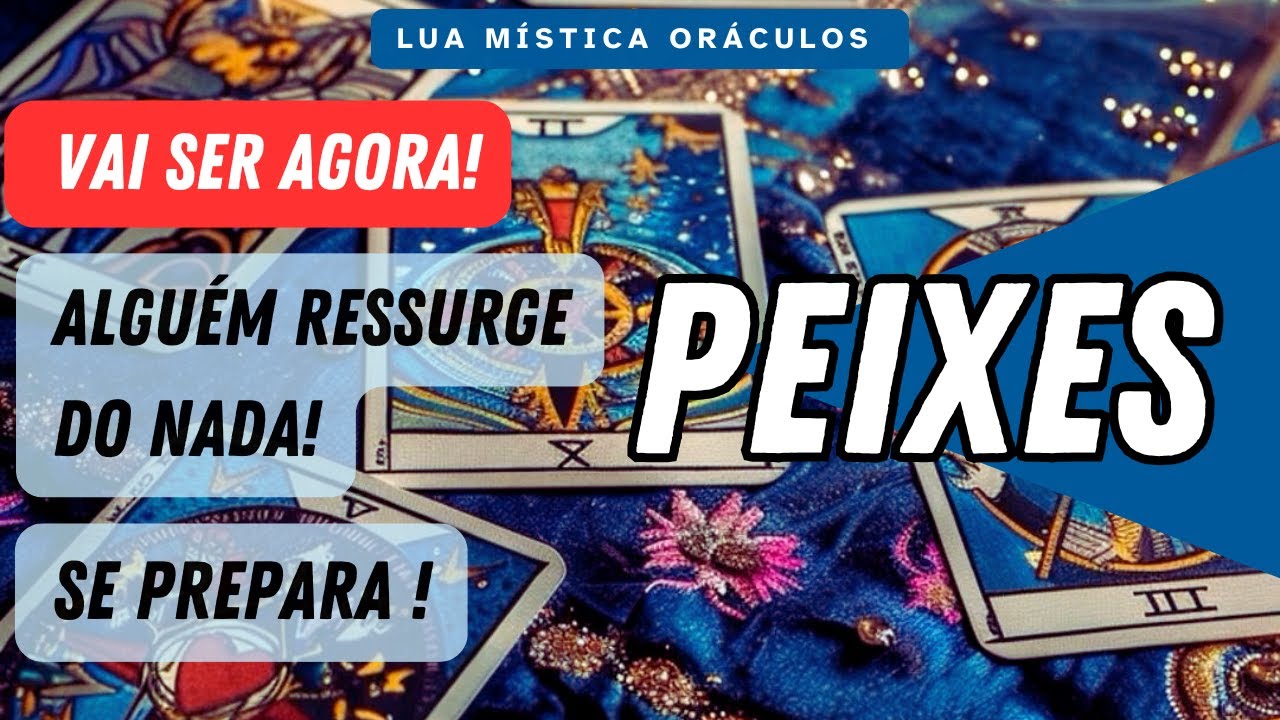 PEIXES ♓️ |🔥  VAI SER AGORA !🔥 ALGUÉM RESSURGE  DO NADA! SE PREPARA!