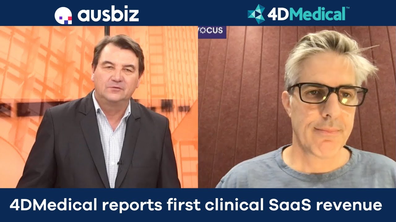 4DMedical's Founder and CEO, Dr Andreas Fouras, featured on ausbiz TV