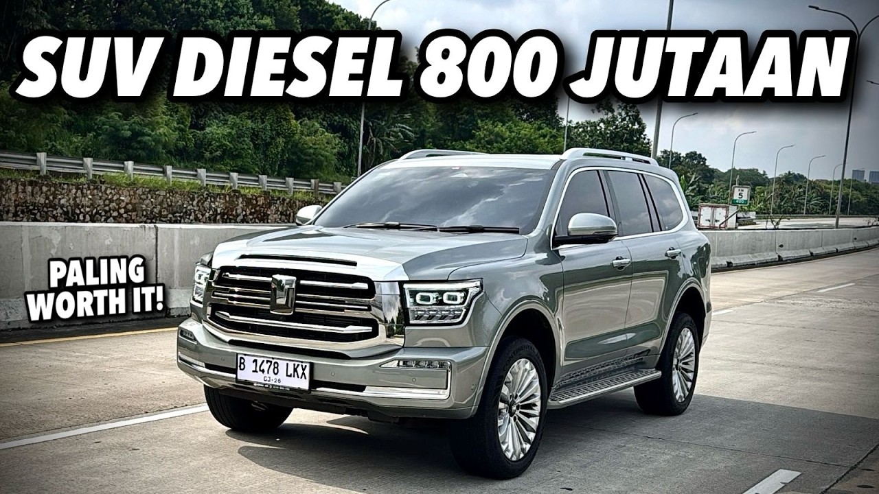 GWM TANK 500 DIESEL | SUV Ladderframe Diesel Paling Komplit di Harganya!