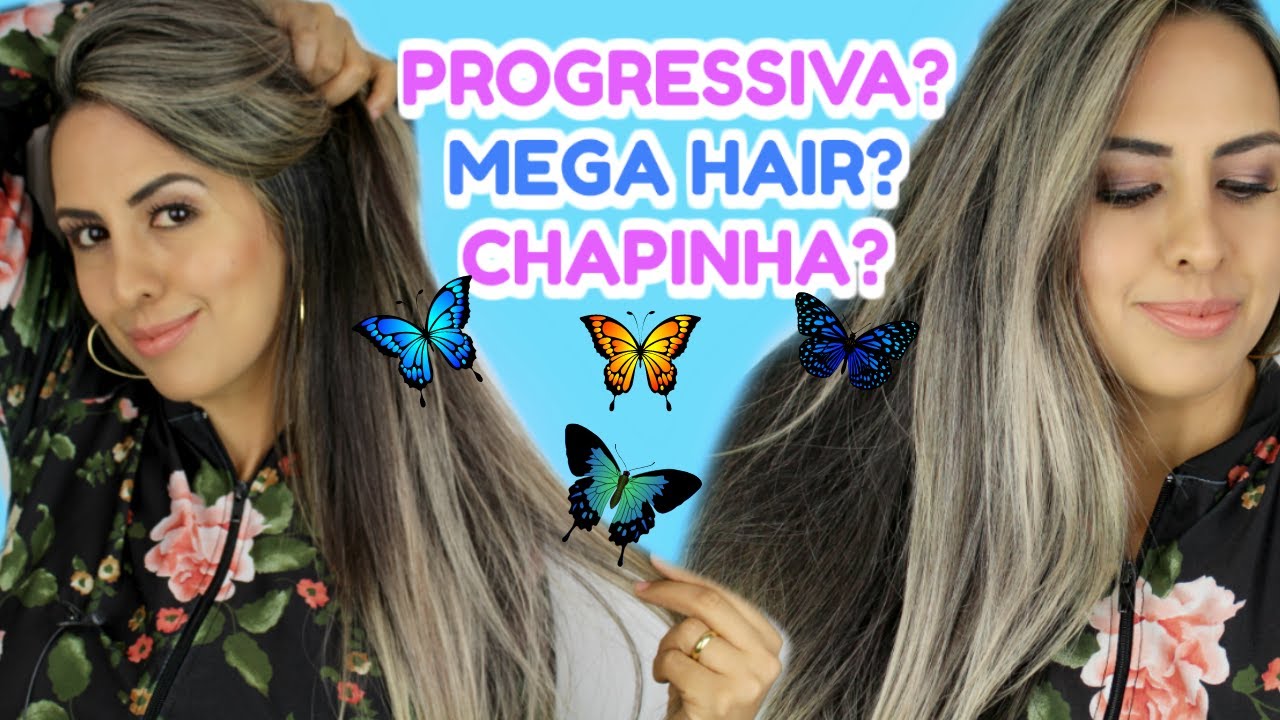 Faço PROGRESSIVA? Uso Mega hair? Respondendo perguntas frequentes...