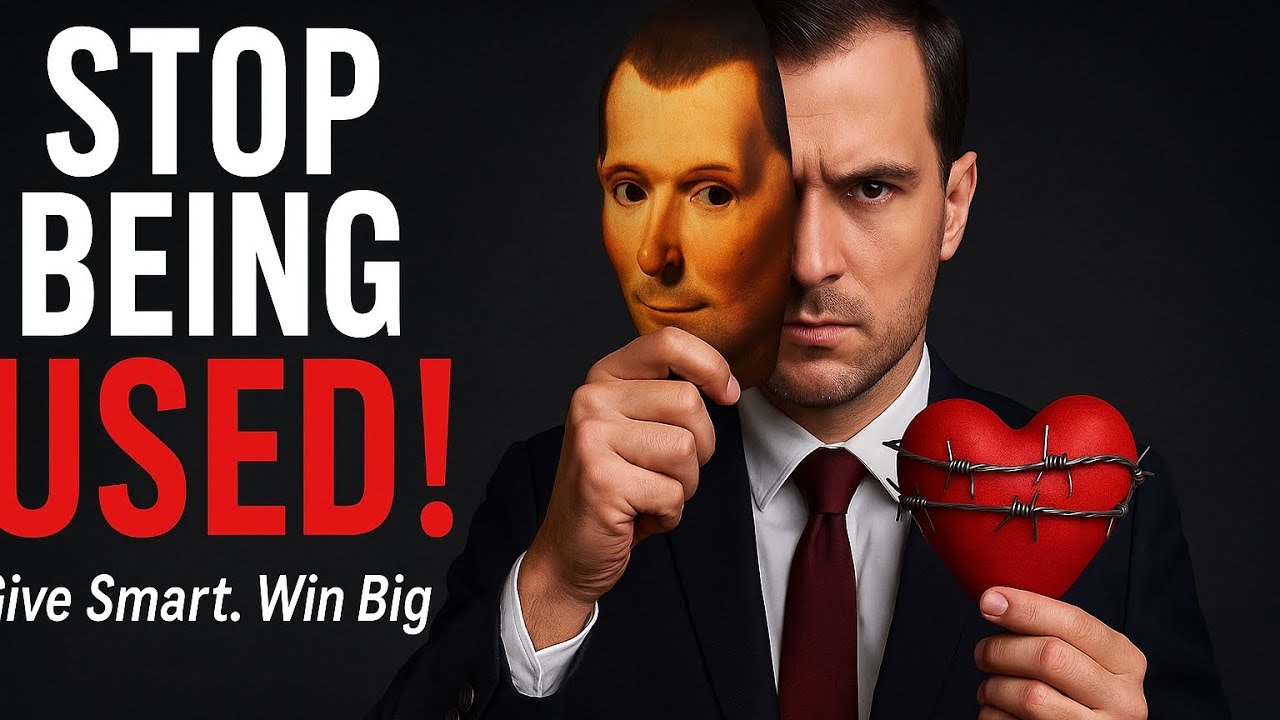 Stop Being Used: Master Strategic Generosity Like Machiavelli (Power Moves for Success)