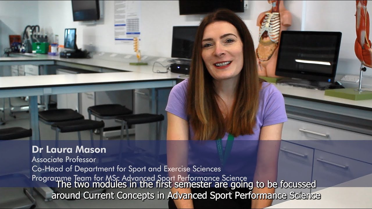 MSc Advanced Sport Performance Science - Course Overview