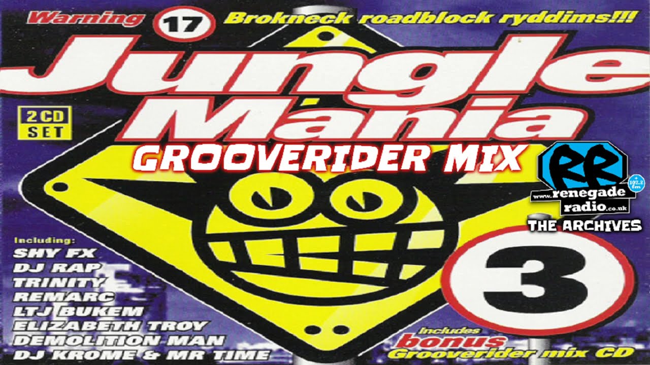 🌴 Grooverider - Jungle Mania 3 | Grooverider's Deep In The Jungle Mix (1995 FULL SET) 🔥💣