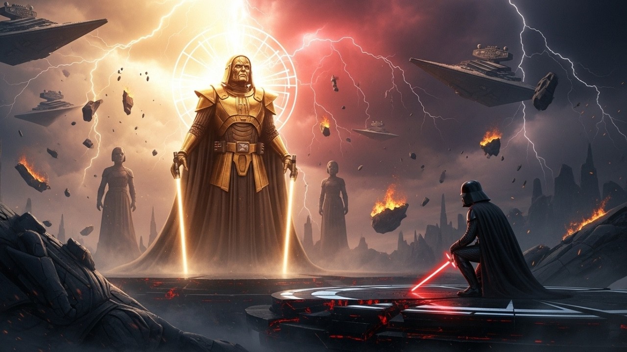 What If The Emperor Of Mankind Arrived In Star Wars Galaxy?
