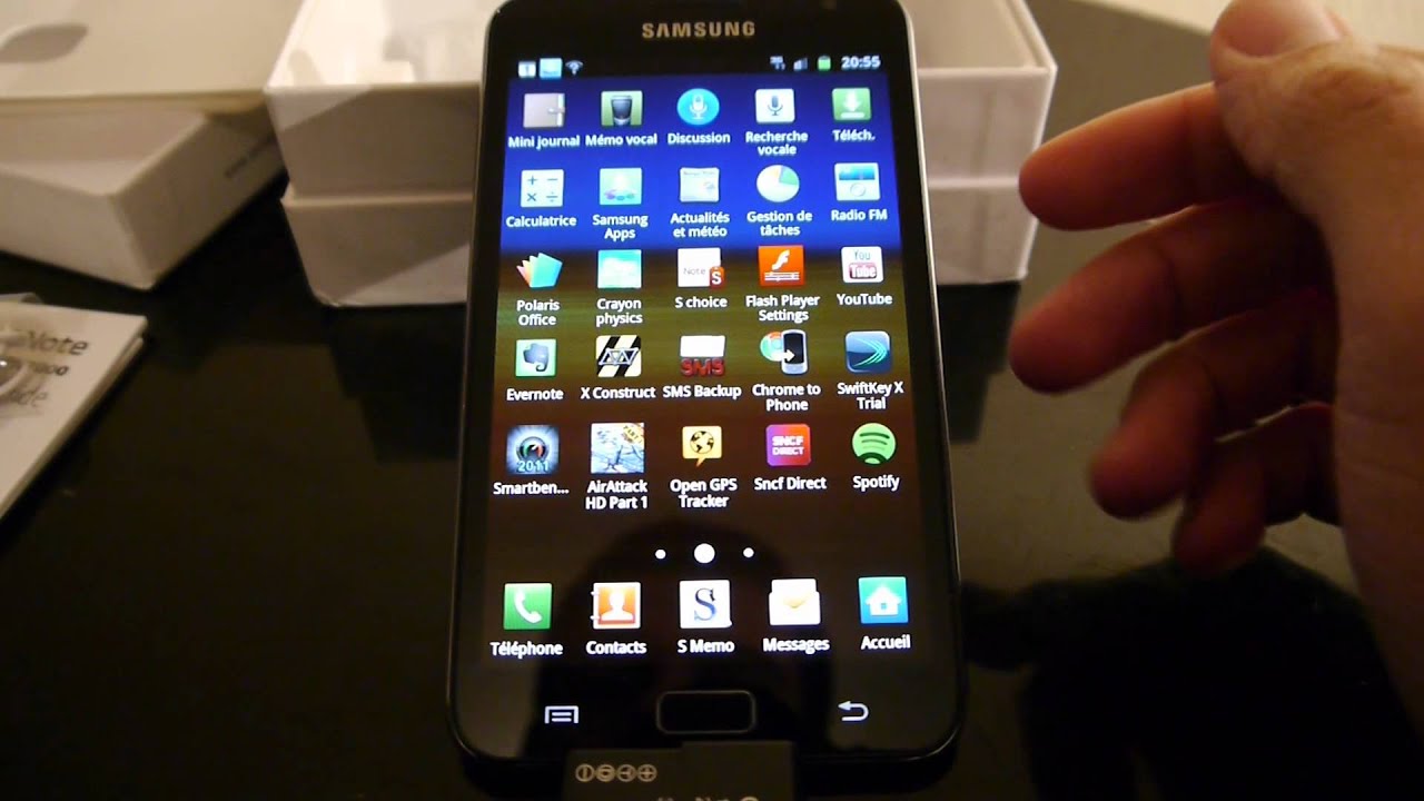 Test Samsung Galaxy Note
