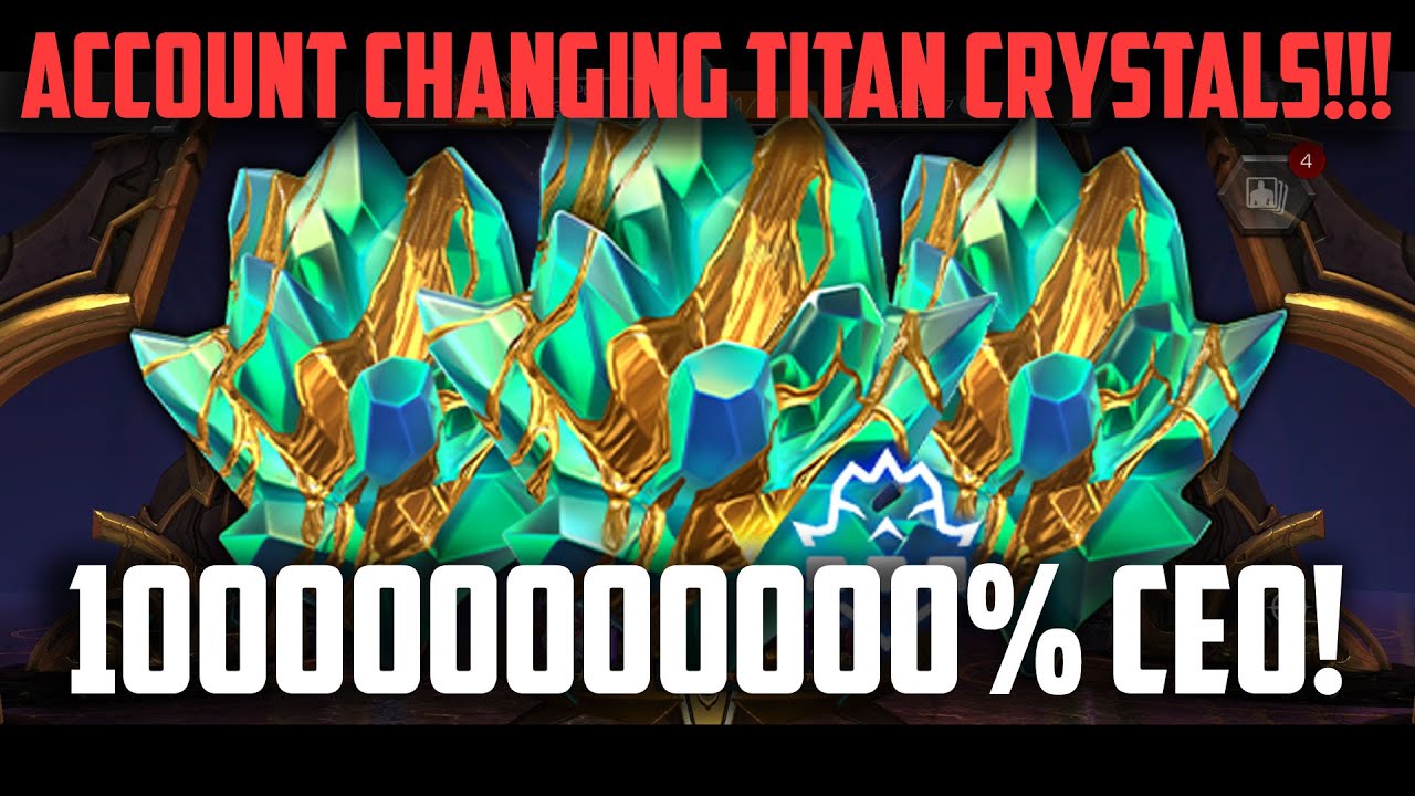 ACCOUNT CHANGING TITAN OPENING!!! 2X TITAN NEXUS & 7X REGULAR TITAN! - ABSOLUTE FIRE - MCoC