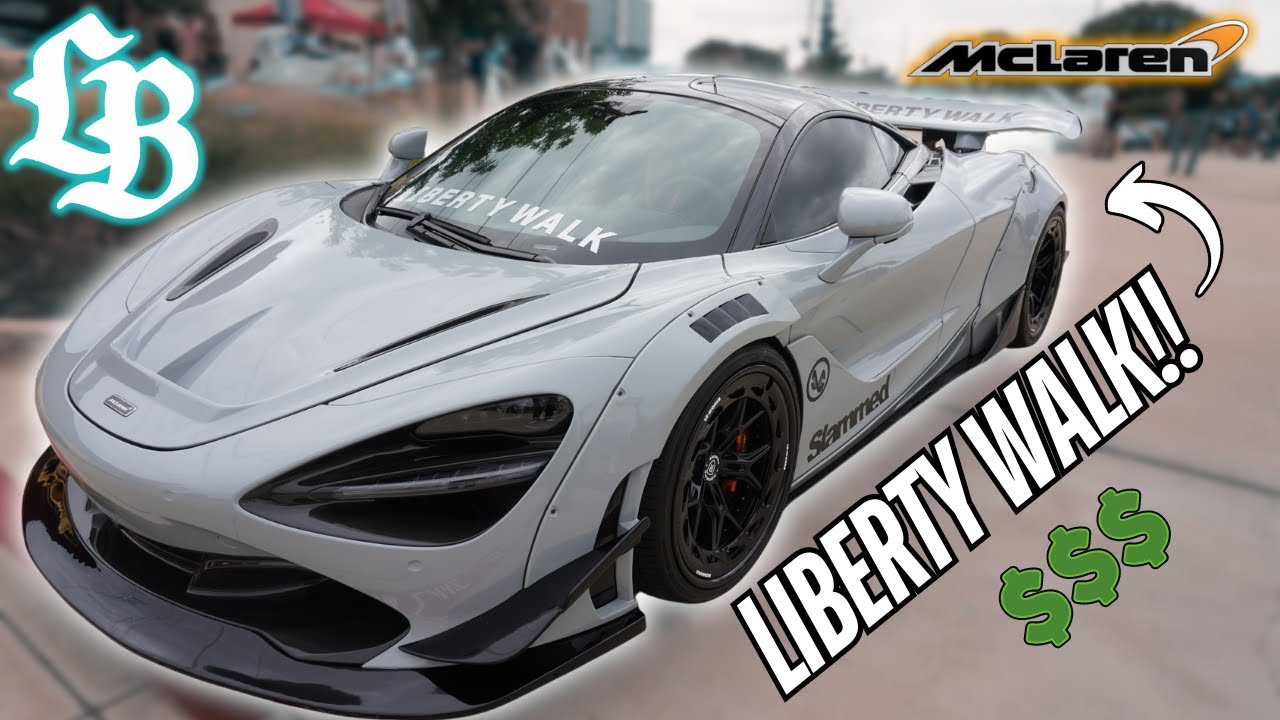 LIBERTY WALK MCLAREN 720S !! “ CARS AND COFFEE SOUTHLAKE TEXAS “