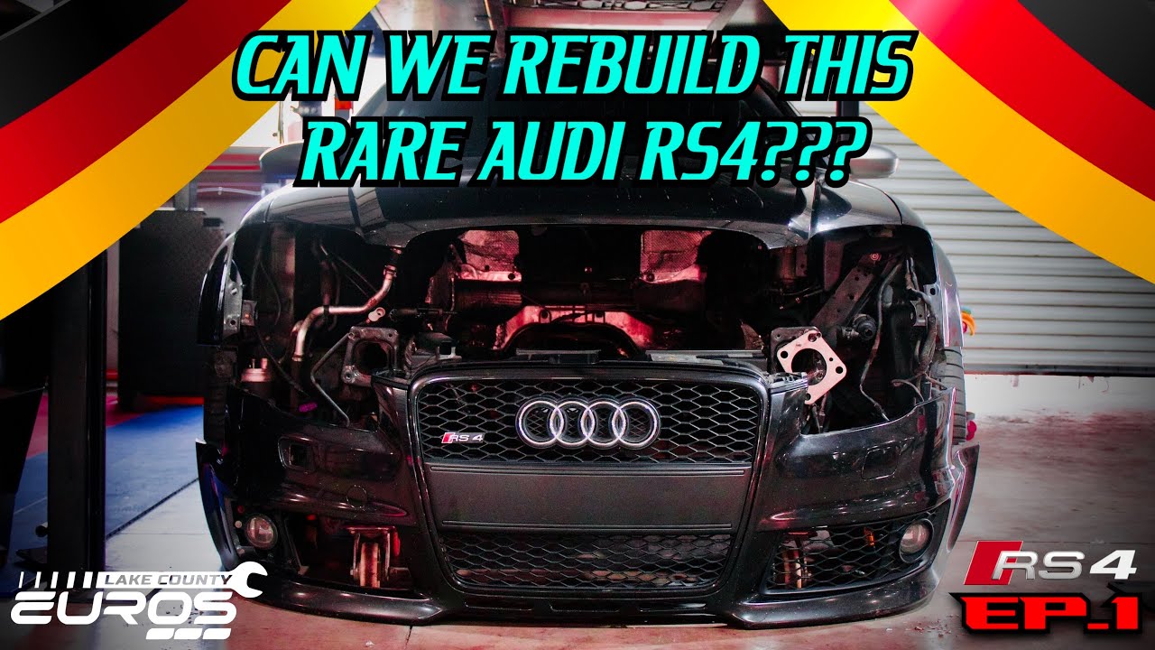 Can we rebuild this RARE RS4?? (Project RS4-EP.1) #enginebuilding