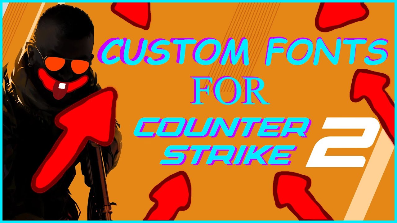 Installing Custom Fonts In CS2 (JUNE 2024 UPDATE in the description)