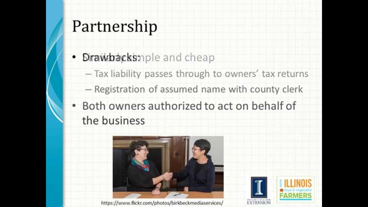 Choosing Your Small Farm Business Structure