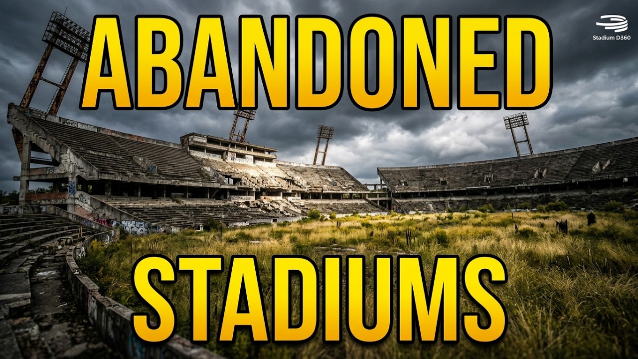 Inside the World's Most Haunting Abandoned Stadiums