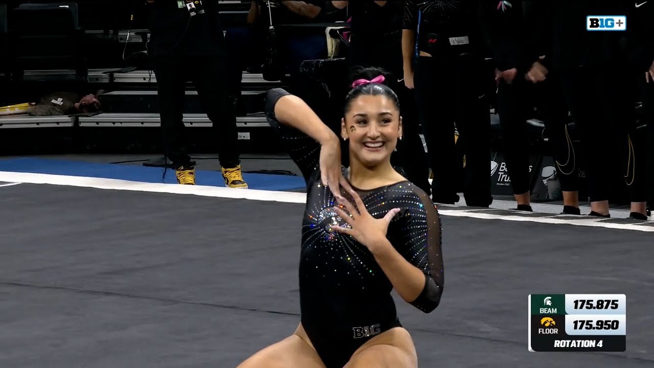 2026 Michigan State vs Iowa - NCAA Gymnastics