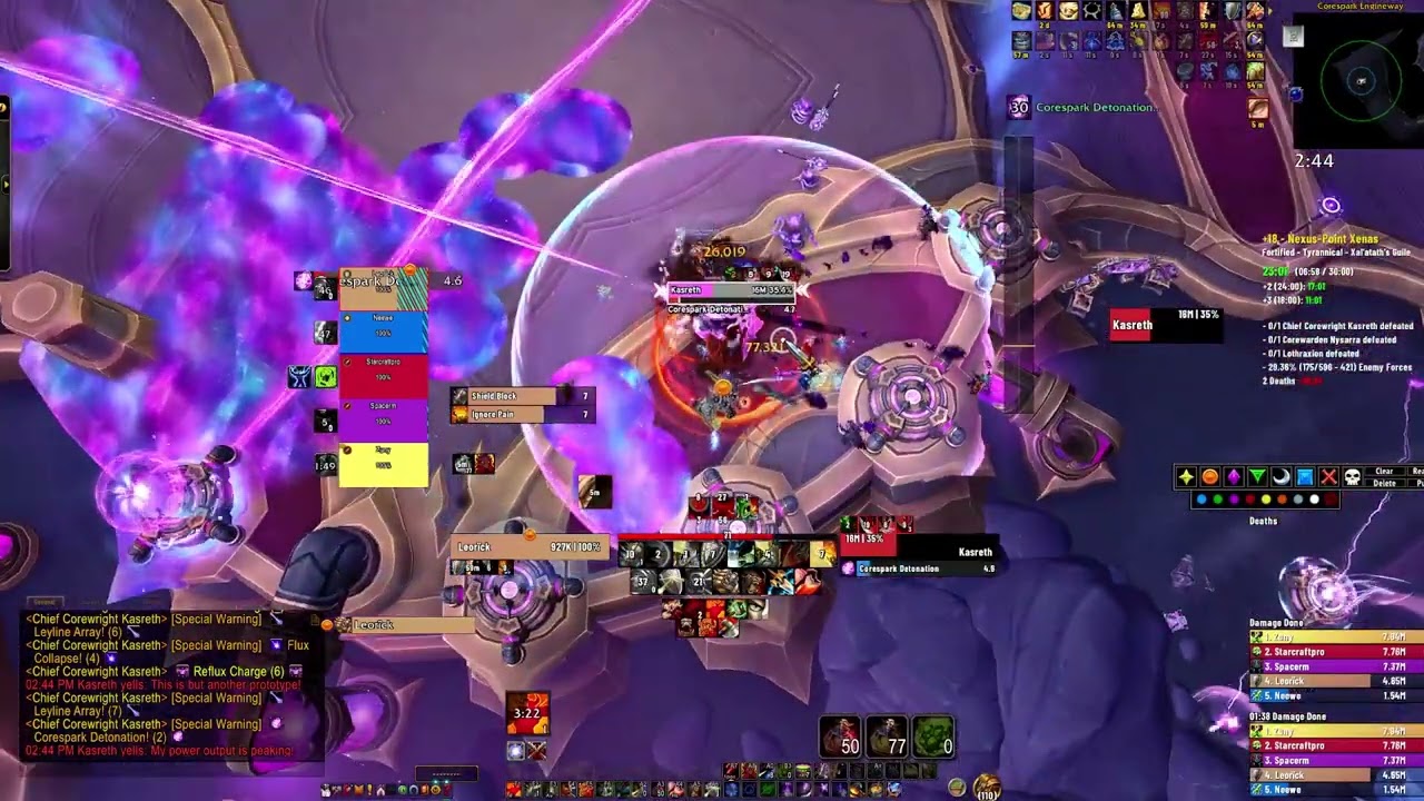 +18 Nexus-Point Xenas Midnight M+ S1 Prot Warrior POV