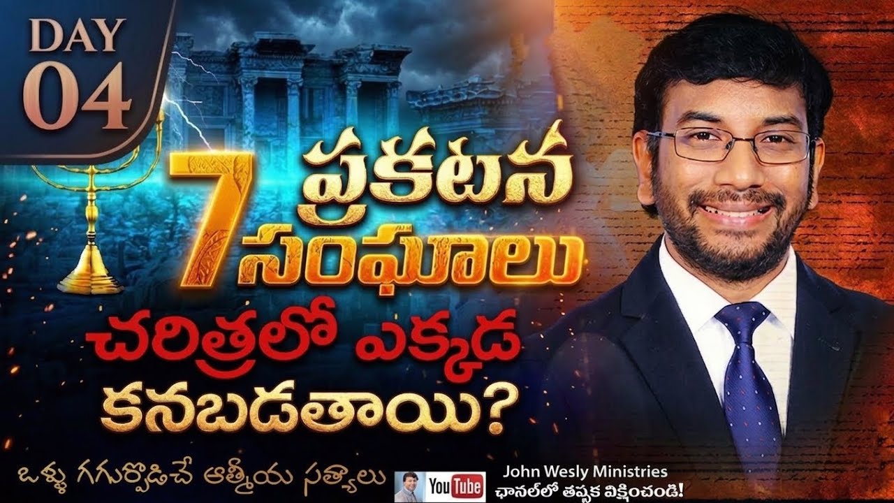 Day 04 : ప్రకటన గ్రంథం వివరణ || Bro John Wesly 