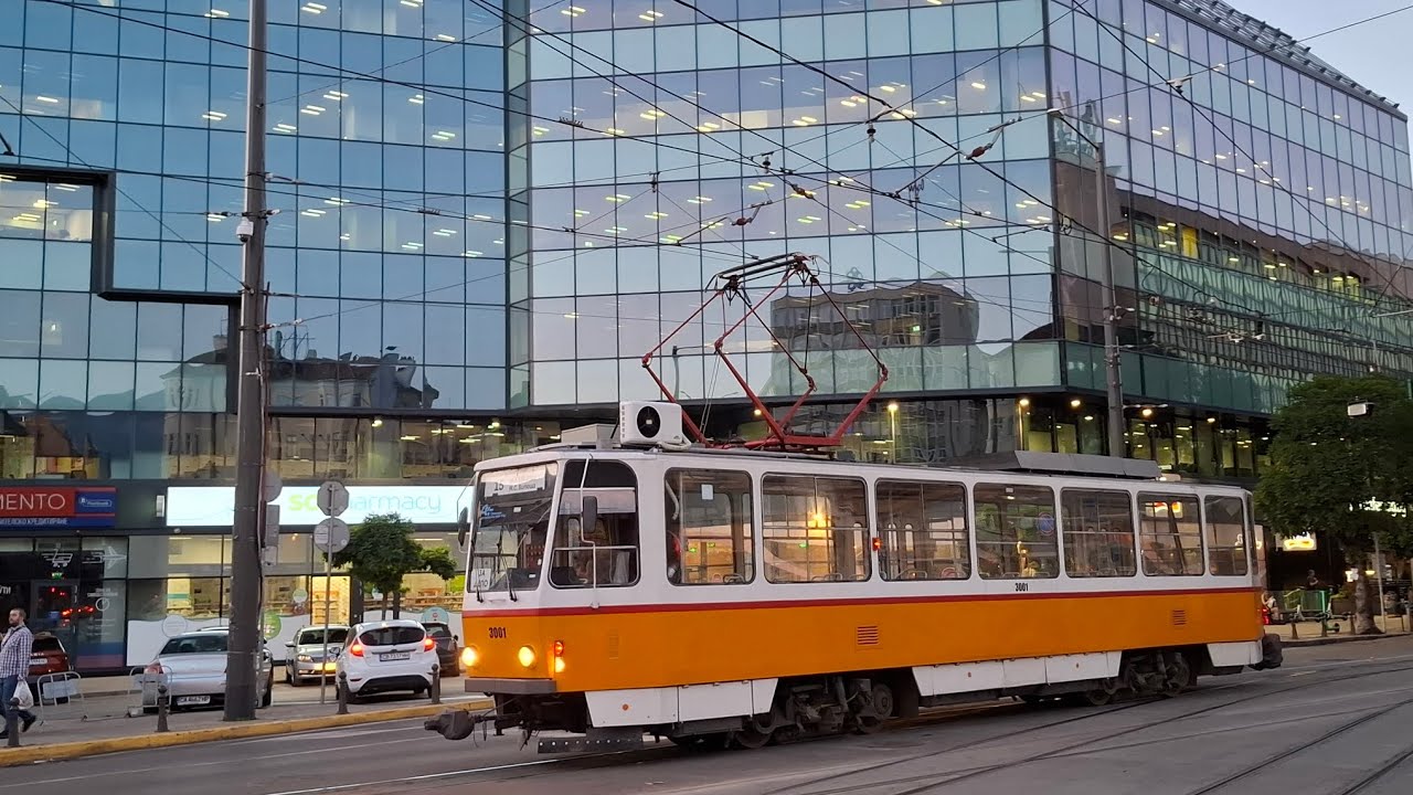 Trams in Sofia 03.07-06.07.2025