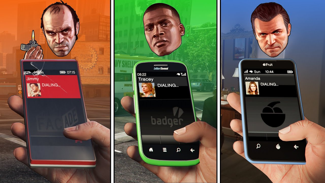 GTA V - Michael's Family Secret Calls