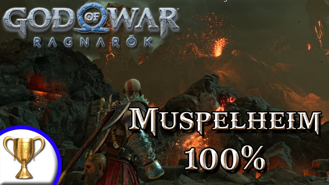 Muspelheim 100%│Challenges, Chests, Gna etc│God of War Ragnarok