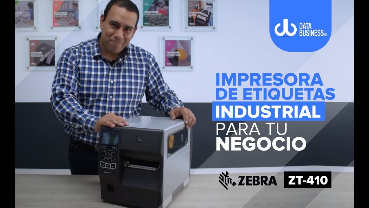 Impresora de Etiquetas Industrial ZEBRA ZT-410