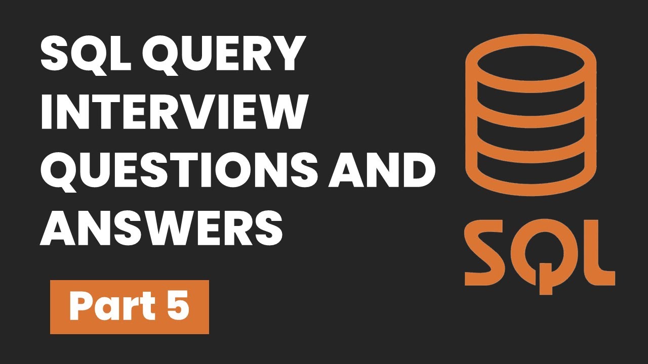 Part 5: SQL Query Interview Questions & Answers | Delete Duplicate Rows from a Table(Multiple Ways)