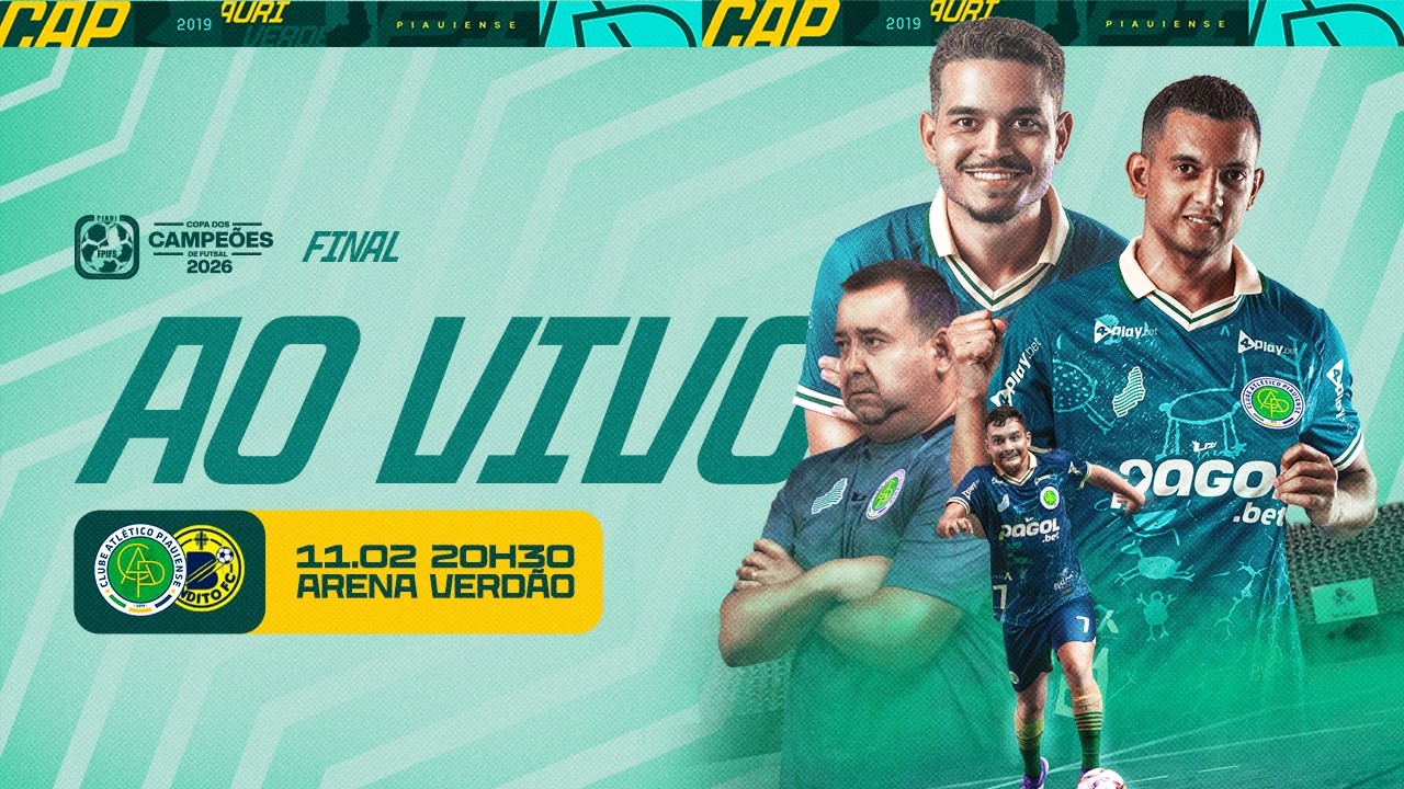 ATL&Eacute;TICO PIAUIENSE X BENDITO | FINAL | COPA DOS CAMPE&Otilde;ES