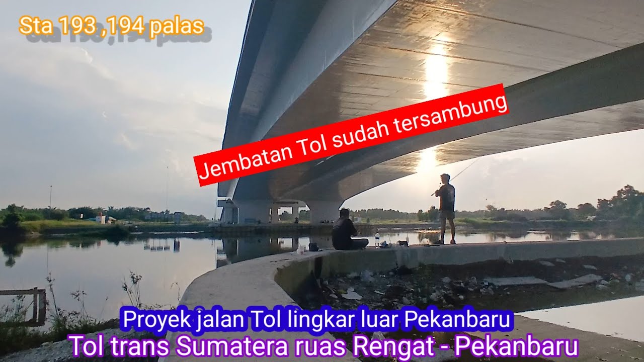 Proyek jalan Tol lingkar luar Pekanbaru / Tol trans Sumatera/ Sta 193,194