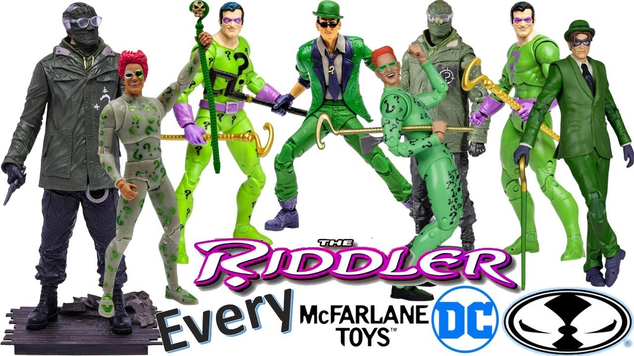 Сравнительный список всех игрушек McFarlane Toys DC Multiverse Riddler