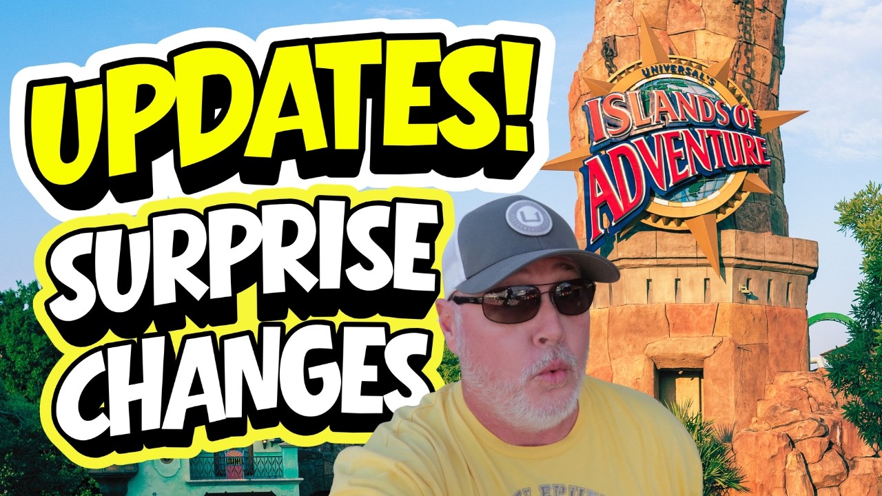 Updates! Islands of Adventure with Surprise Changes ~ Massive