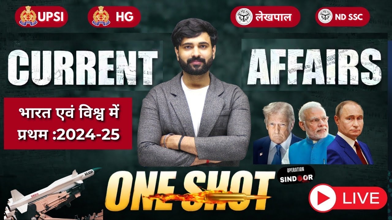 भारत एवं विश्व में प्रथम | Bharat & World First GK | One Shot 2026 | All Competitive Exams
