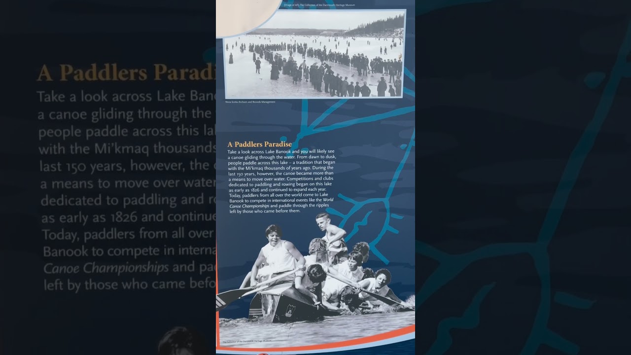 History of Lake Banook #subscribe #dartmouth #lake #respect #honor #preserve #reels #shorts