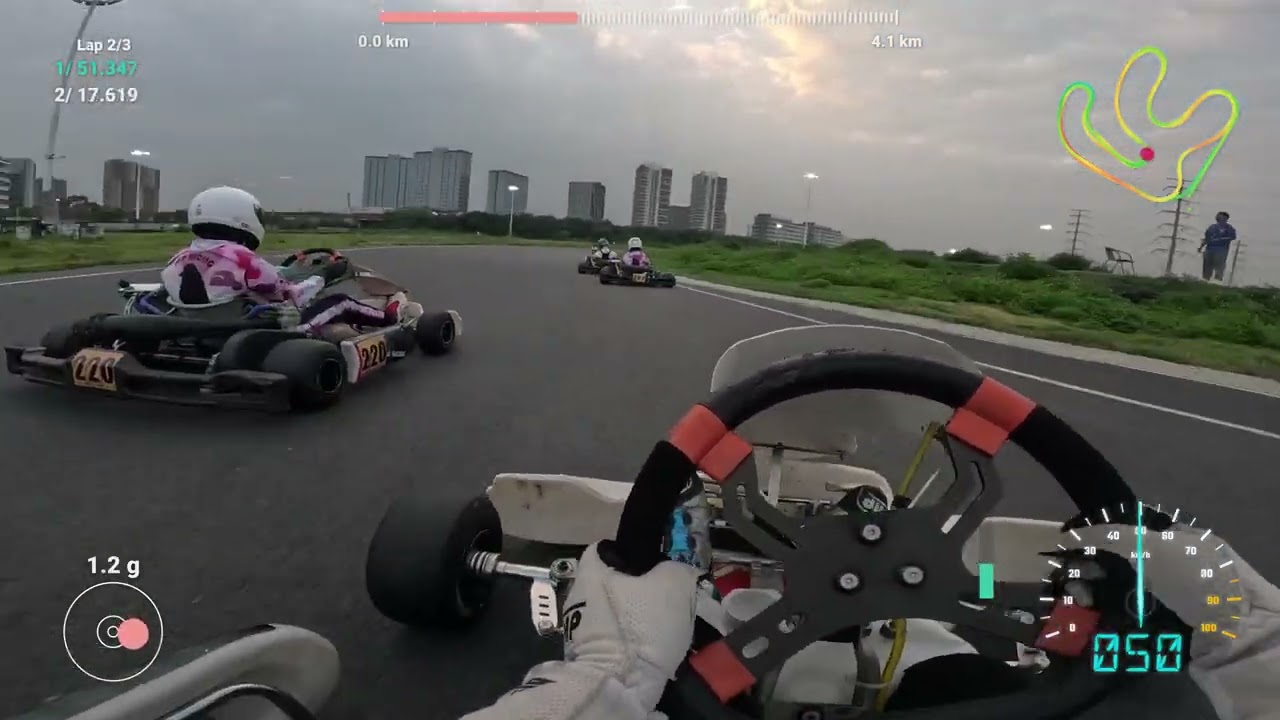 01.06.2025 9up Racing 聯賽2025 第3站 廣東競速國際賽車場 X30 125cc 中量組 決賽 (順跑) (1) (第一次紅旗)