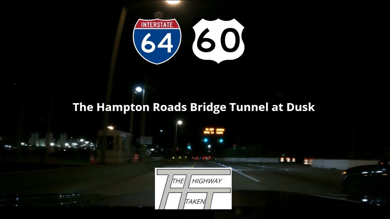 Bonus Video: The Hampton Roads Bridge-Tunnel at Dusk