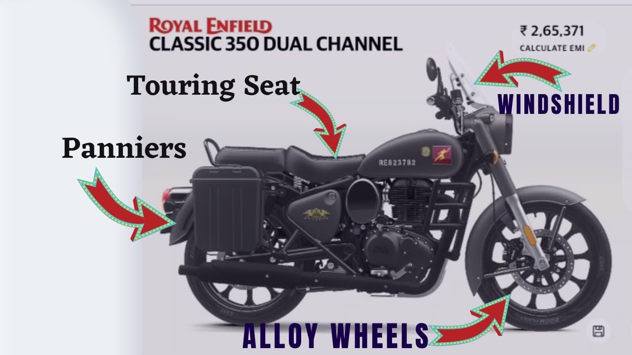 Fully Customised New Royal Enfield Classic 350 - Make It Yours