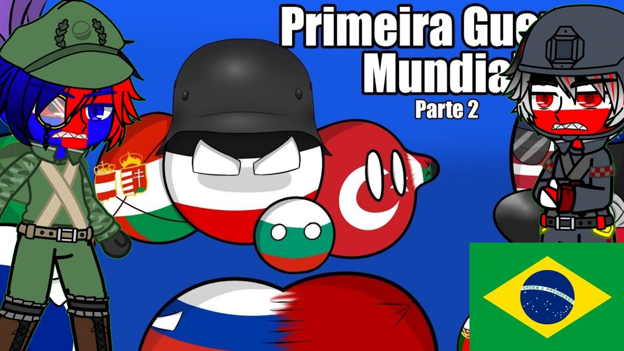 Países de 1910 reagem a primeira guerra mundial parte [2/3] [@DGPMundo ] [🇧🇷] [Gacha-Glitch]