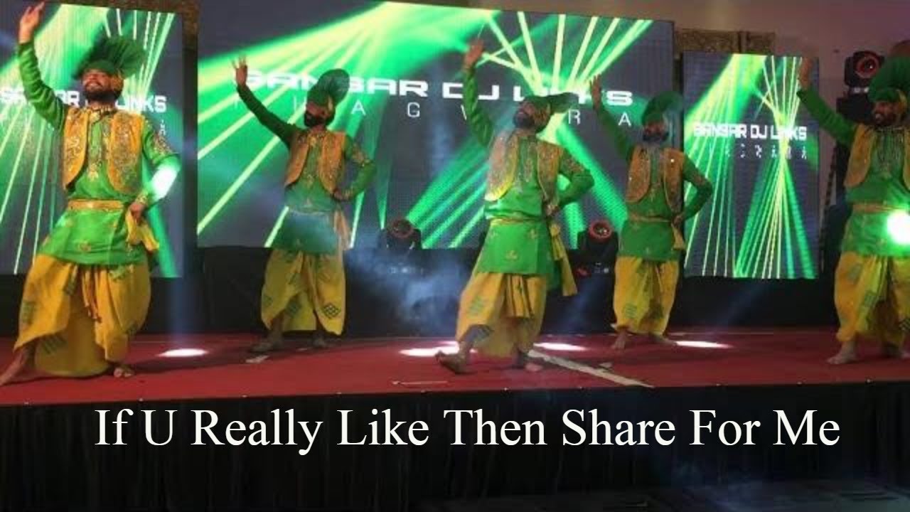 Chand Sifarish Bhangra Performance || Sansar Dj Links Phagwara || Top Bhangra Group || 9988997667
