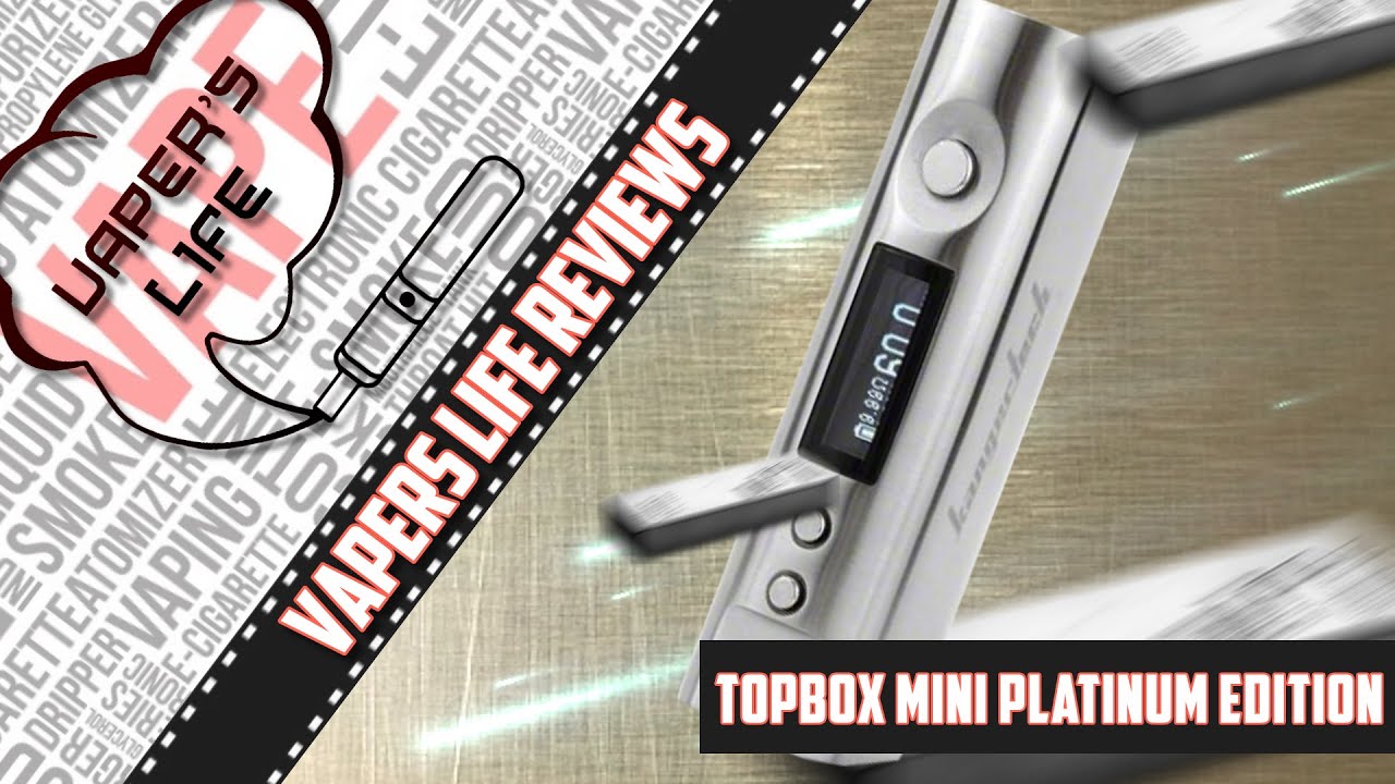 Обзор стартового набора Topbox Mini Platinum Edition от Kangertech. Про качество не слышали....