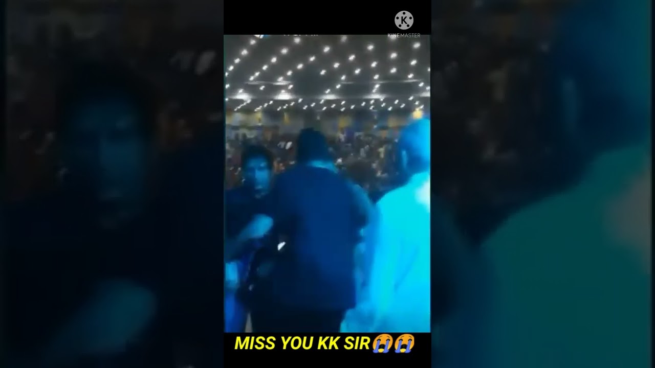 #KK SIR LIVE SHOW VIDEO 😭😭😭/#HEART ATTACK INDICATION OF KK SIR /MISS U KK SIR/#SHORT/#VIRAL/#YOUTUBE