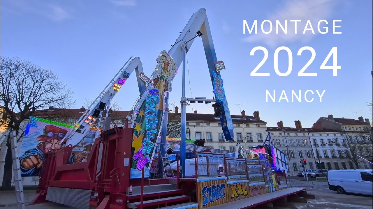 Montage Foire attractive de Nancy 2024 2ème partie