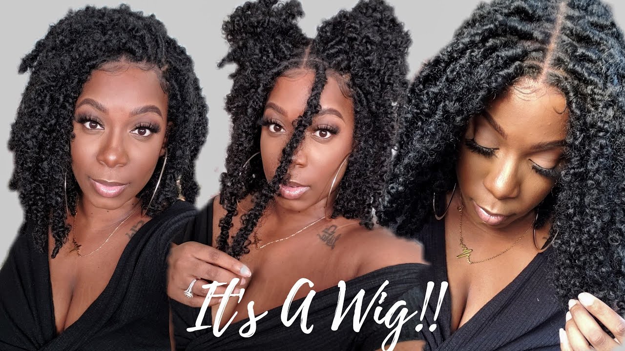⚠️ hOLD uP! 😮 $70 Butterfly Locs Bob WIG! NEW Zury Sis Diva Lace Knotless Braided Wig | WigTypes