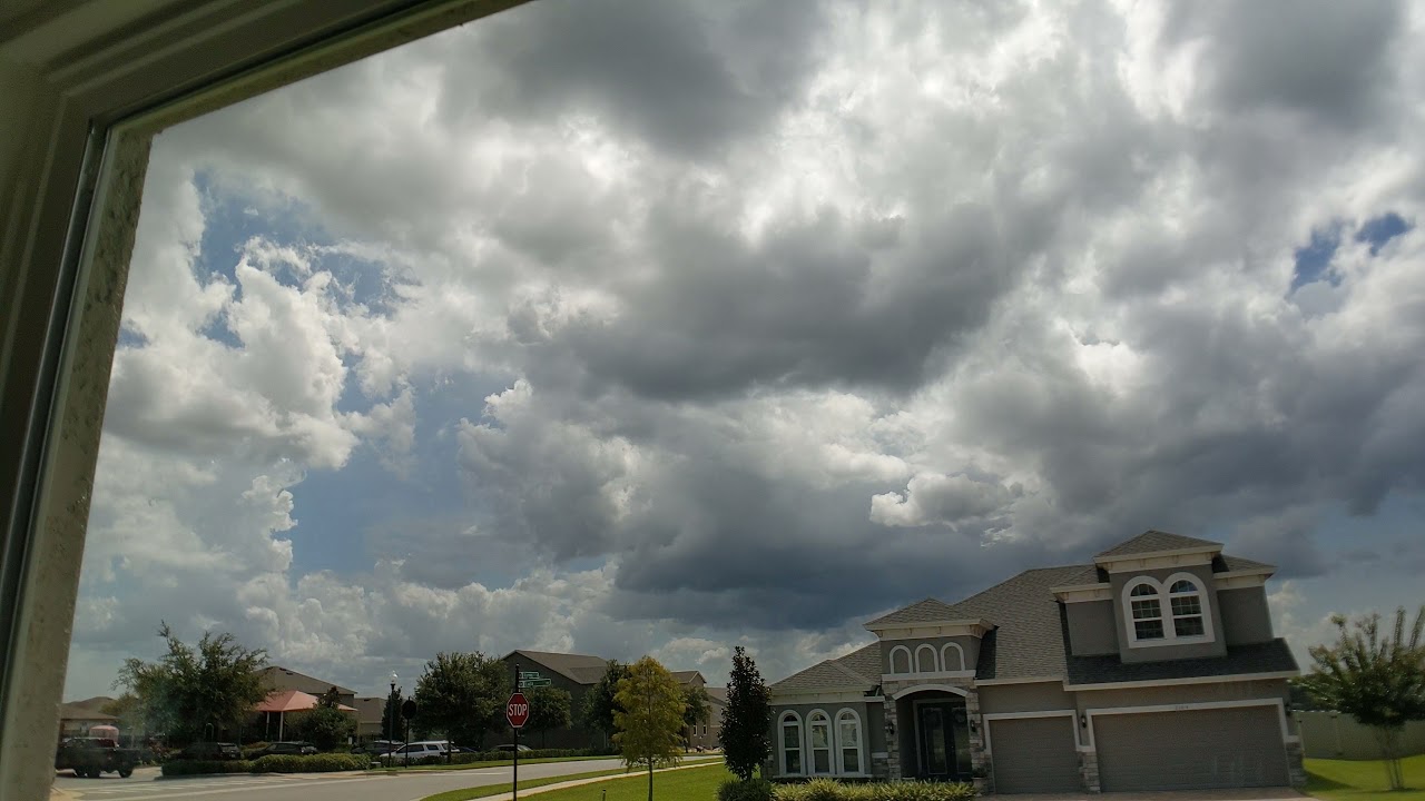 Time-lapse: Storm Development with Possible Rotation