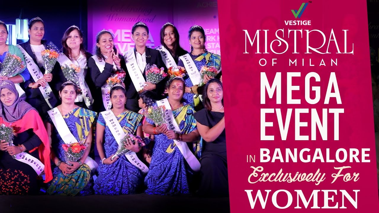 Vestige Mistral of Milan Mega Event Promo | Banglore | Women in Power | Women Empowerment Program