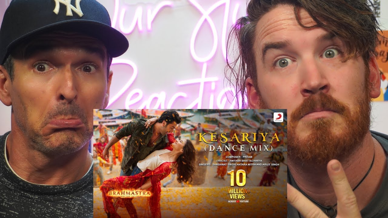Kesariya (Dance Mix) - Brahmāstra  | Ranbir | Alia | REACTION!!