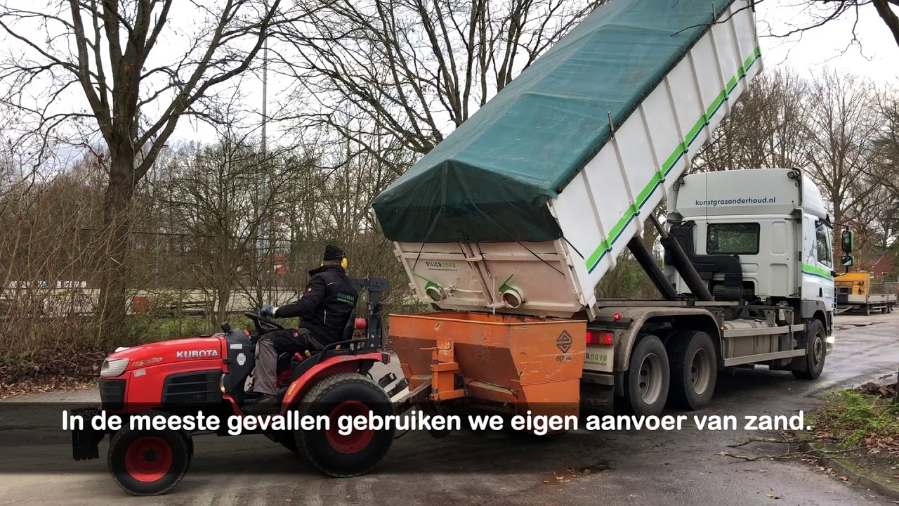 Silica Nova Revitalisatie zandgevuld kunstgras