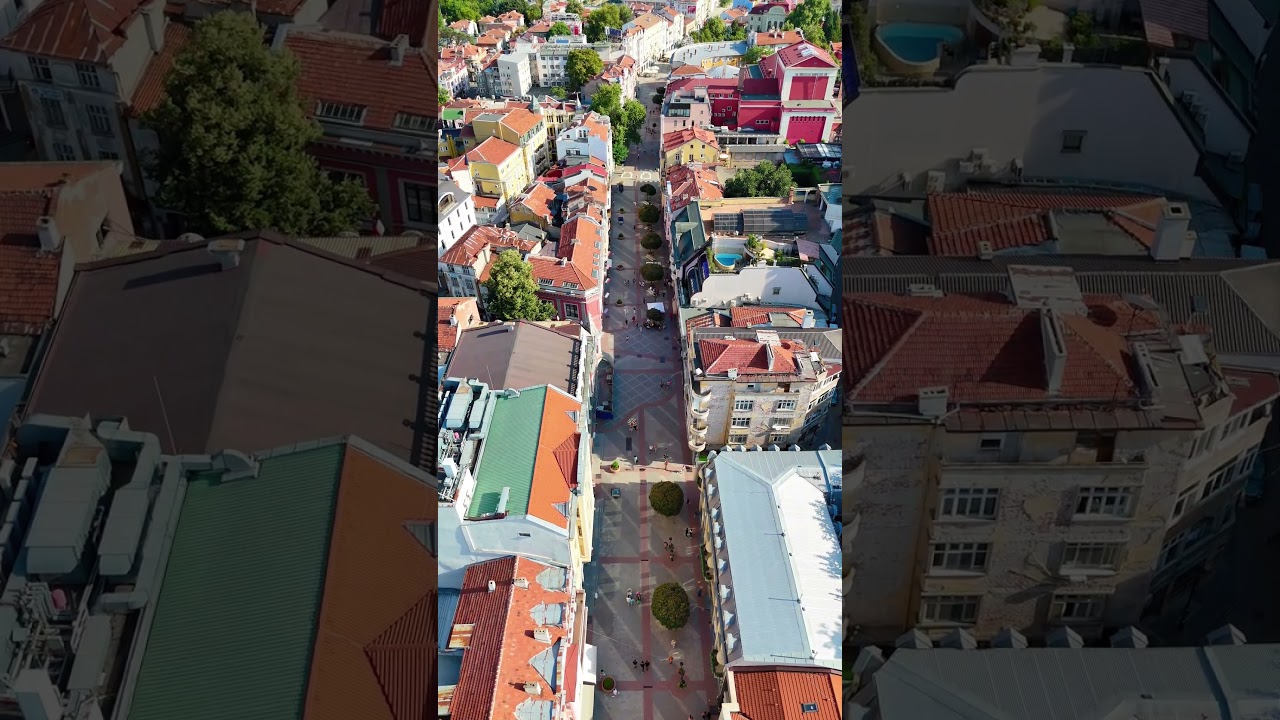 Plovdiv 4K - Bulgaria 🇧🇬 #plovdiv #bulgaria #djimini4pro #droneshorts #bulgariatravel